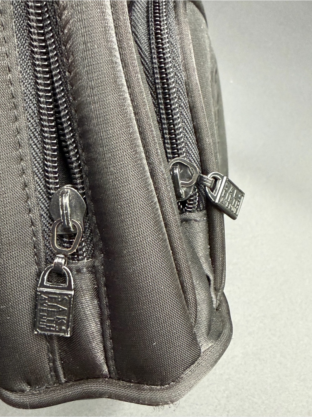 Saks Fifth Avenue Black Unisex Mini Backpack - Picture 6 of 11
